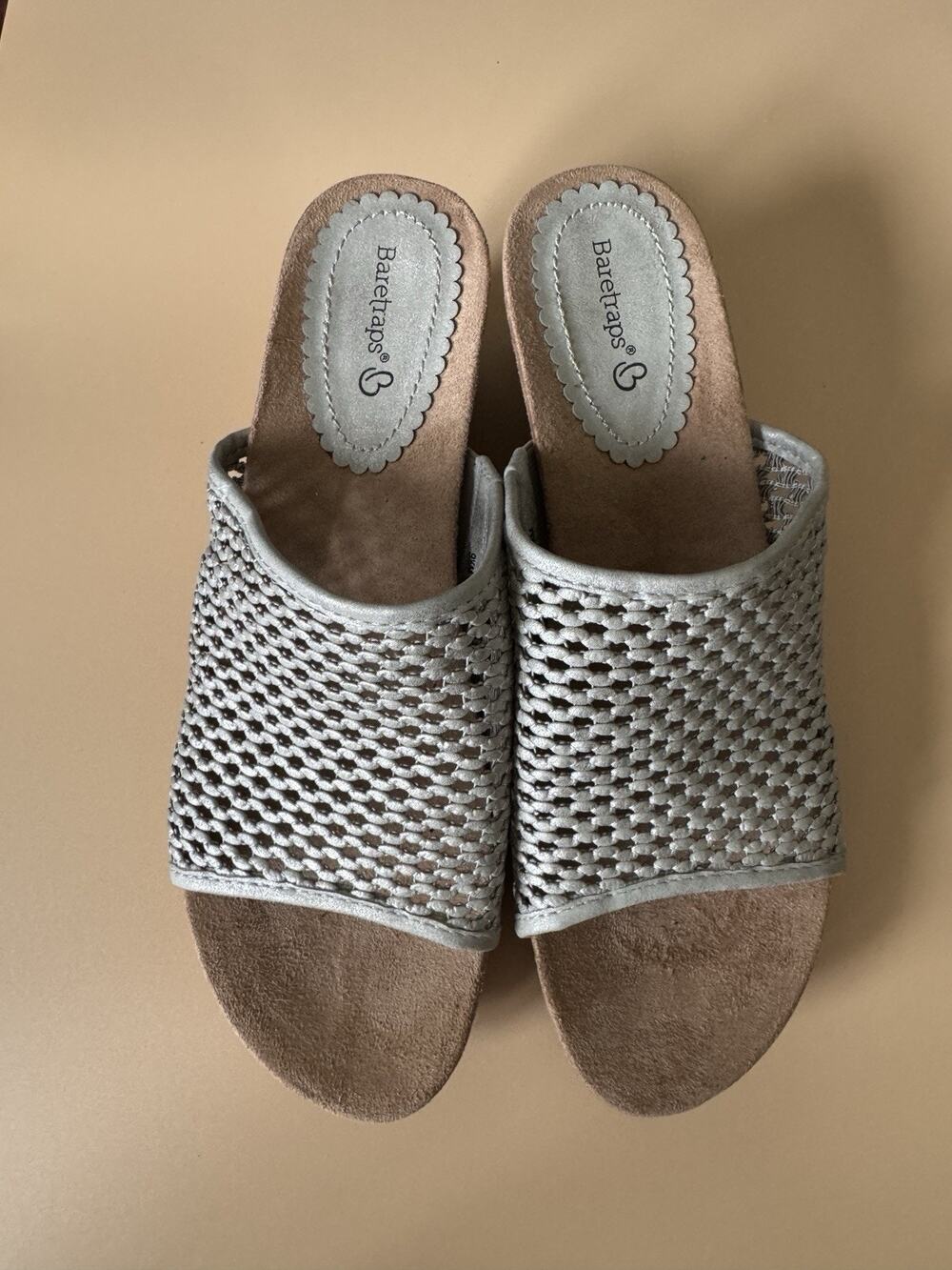 Baretraps FLOSSEY Women's Sandals Champagne Size 9.5 New‎ W/O Box